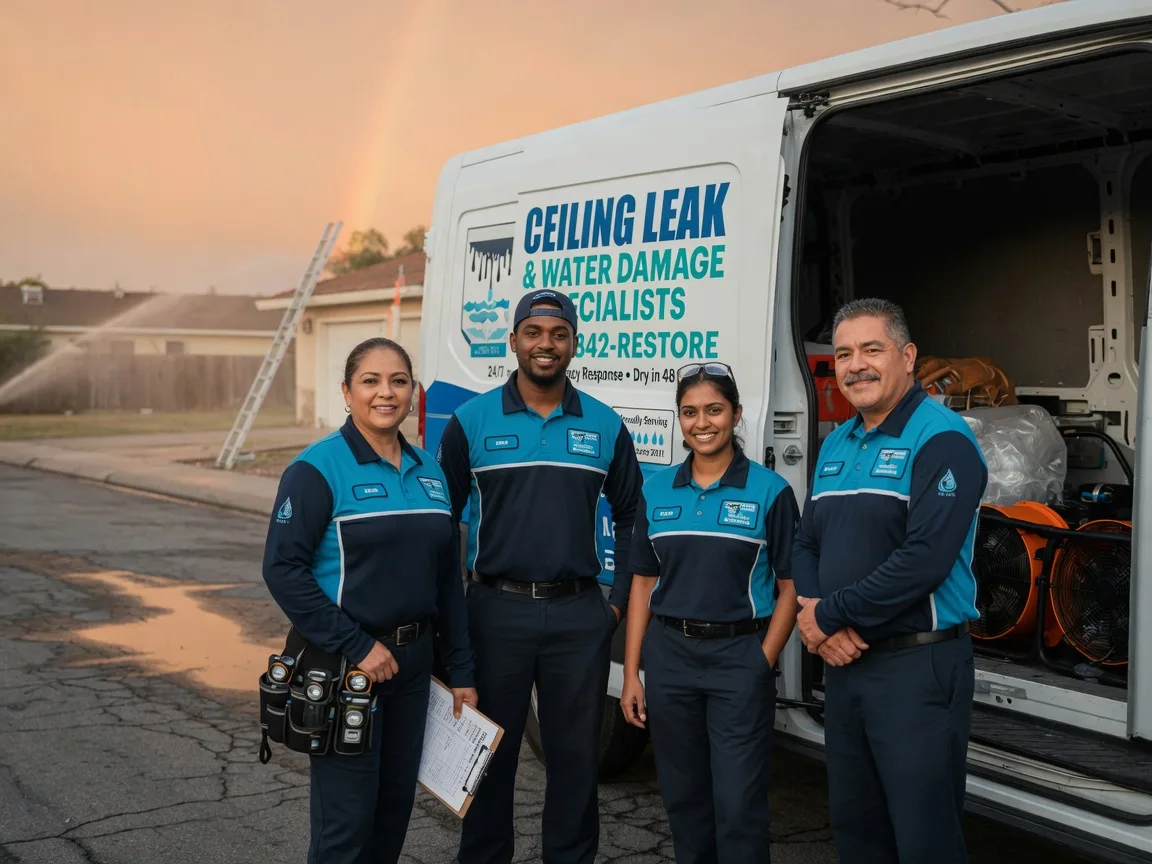 Ceiling Leak Cleanup company in Lipscomb, TX