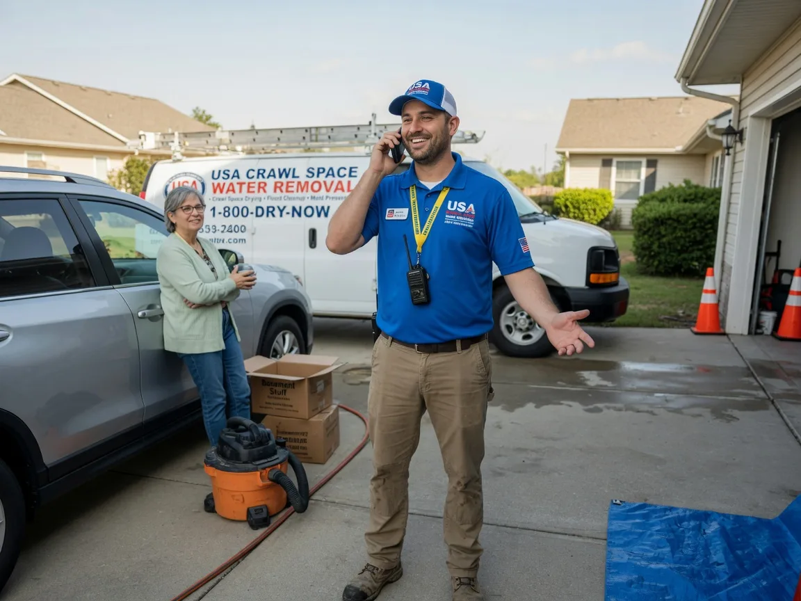 Crawl Space Water Removal Lipscomb, TX FAQs